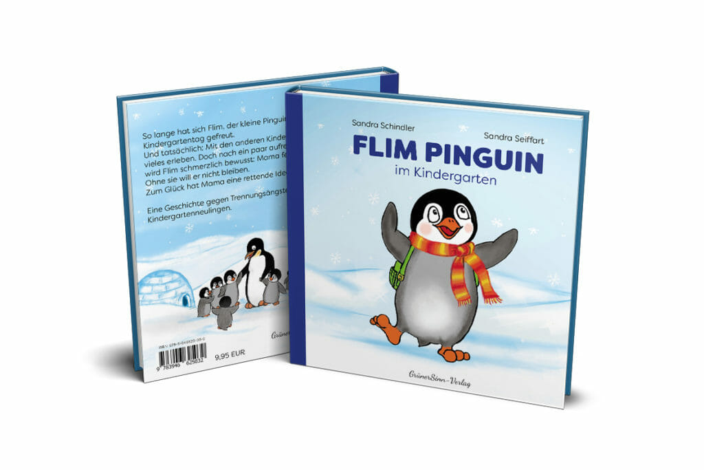 Flim-Pinguin-Mockup-GruenerSinn-Verlag-veganverlag-Schindler-Seiffart